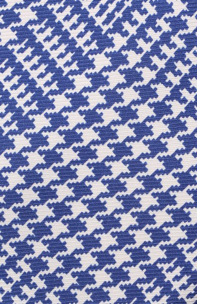 Шелковый галстук KITON синего цвета по цене 29350 руб., арт. UCRVKLC01H21, фото 4 Шелковый галстук KITON, арт. UCRVKLC01H21, фото 4