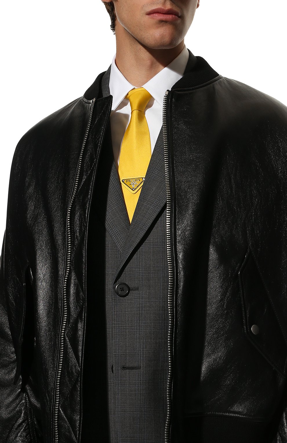 Галстук PRADA, арт. UCR77-1WQ8-F0AG4-202, фото 2