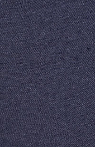 Льняные брюки 120% LINO темно-синего цвета по цене 33600 руб., арт. V0M2411/0253/S00, фото 5 Льняные брюки 120% LINO, арт. V0M2411/0253/S00, фото 5
