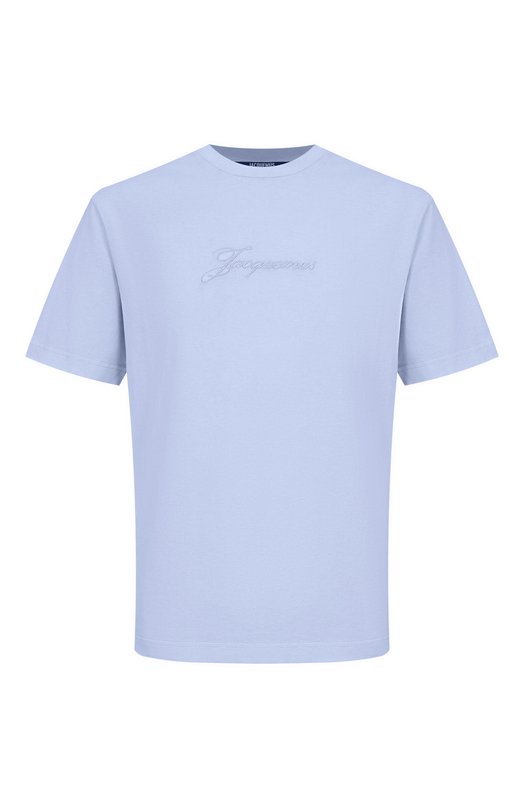 Хлопковая футболка Jacquemus 26ETSM00631/AJ00045 Голубой 26ETSM00631/AJ00045