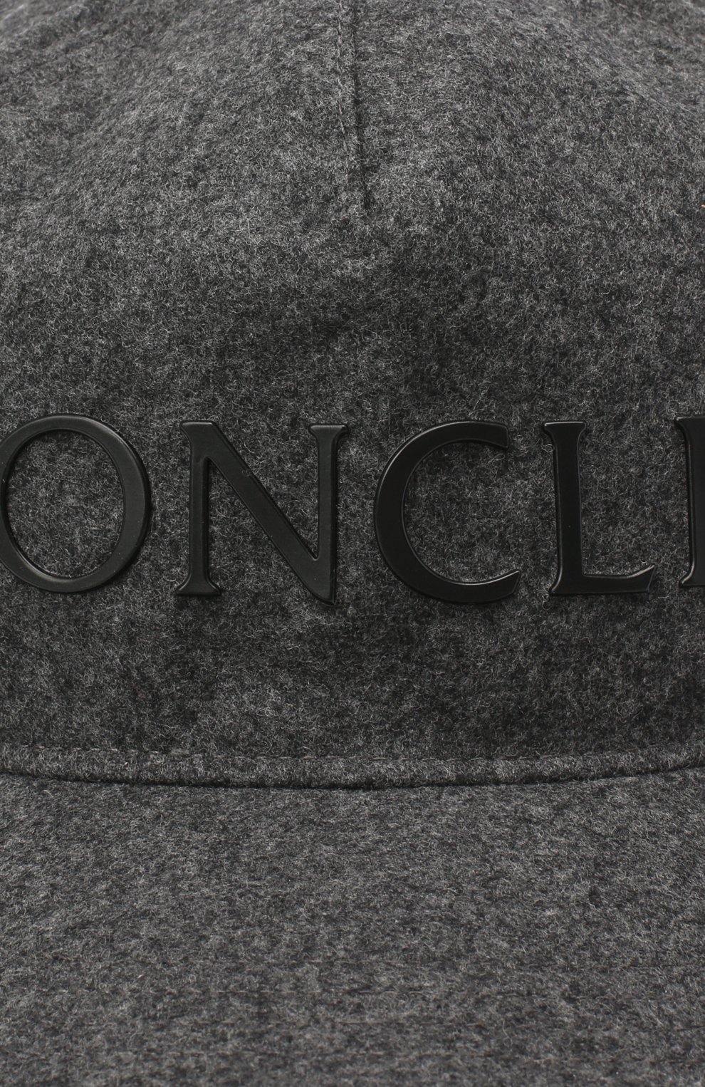 Шерстяная бейсболка MONCLER серого цвета по цене 22100 руб., арт. F2-091-3B720-00-54233, фото 3 Шерстяная бейсболка MONCLER, арт. F2-091-3B720-00-54233, фото 3