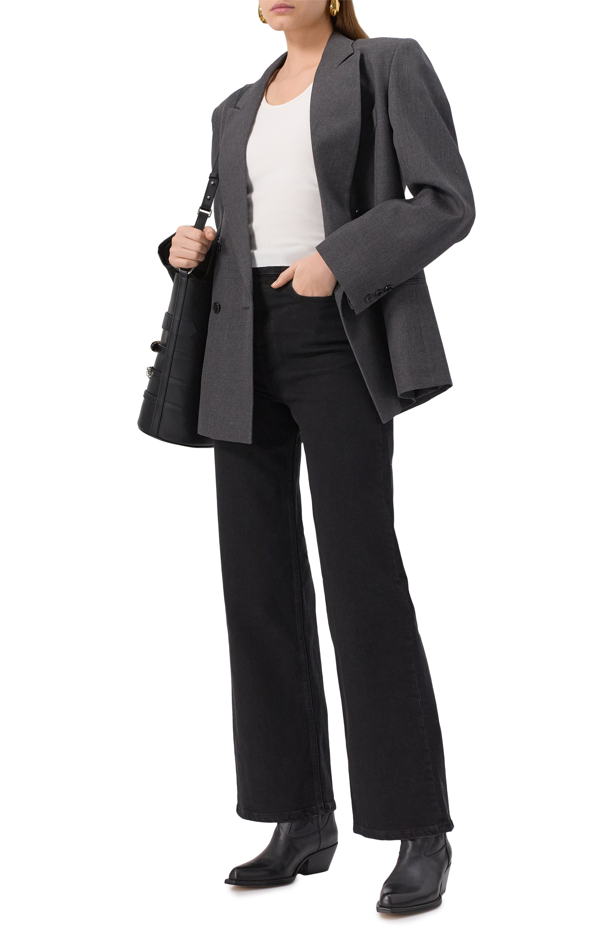 Джинсы GANNI, арт. J1635/6770, фото 2