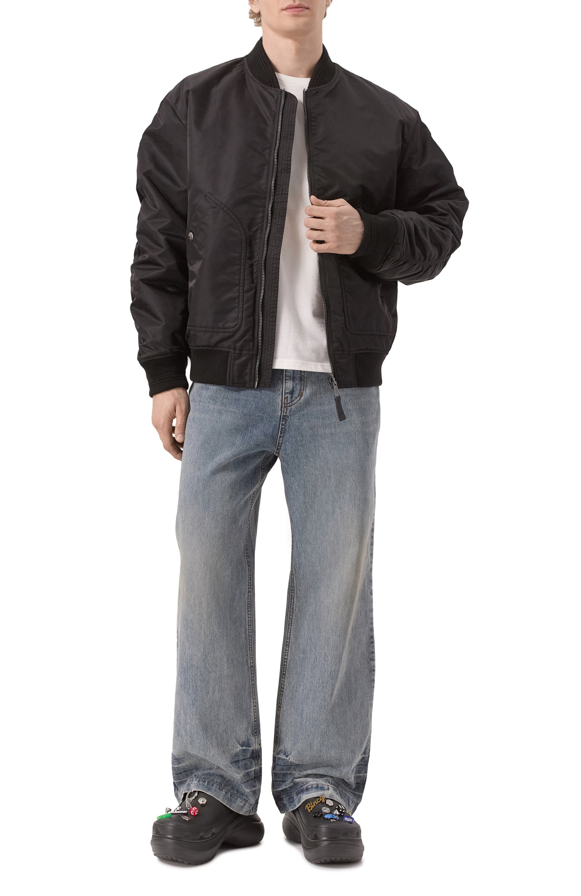 Резиновые сабо balenciaga x crocs x jibbitz BALENCIAGA, арт. 720857/W0F0Y, фото 2