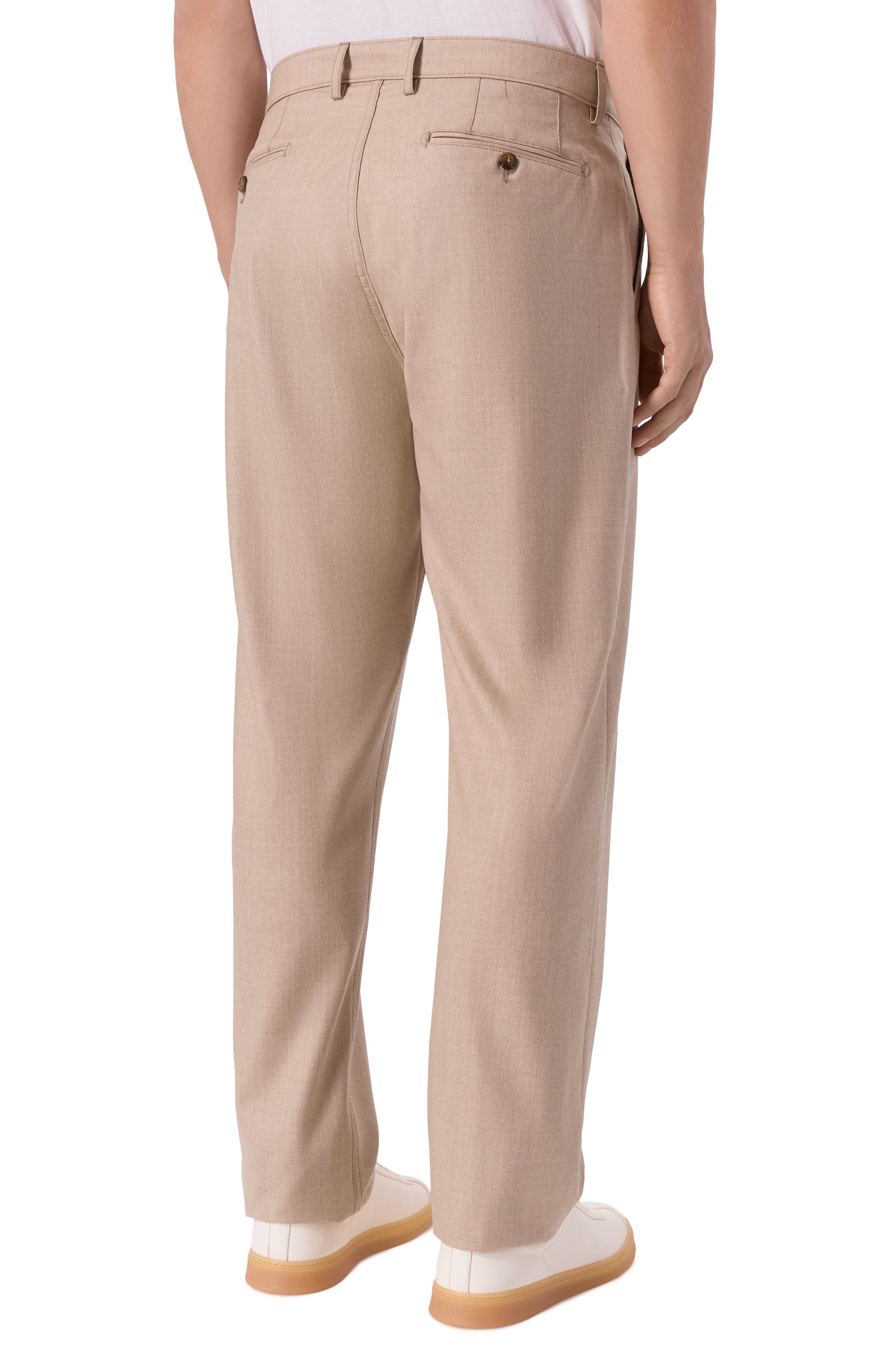 Шерстяные брюки CANALI, арт. U1675/AN00019, фото 4