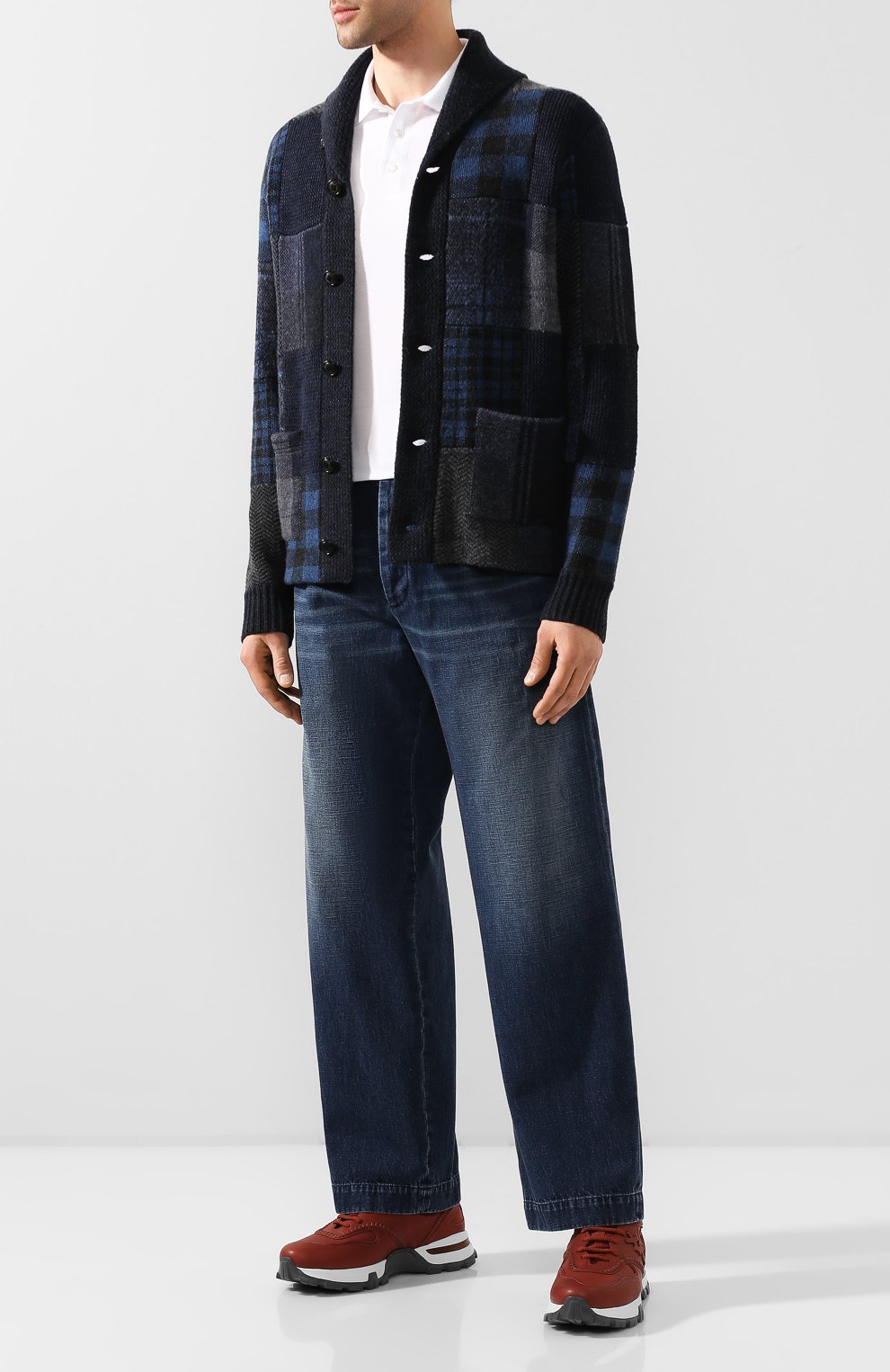 Джинсы RALPH LAUREN темно-синего цвета по цене 111000 руб., арт. 790787188, фото 2 Джинсы RALPH LAUREN, арт. 790787188, фото 2