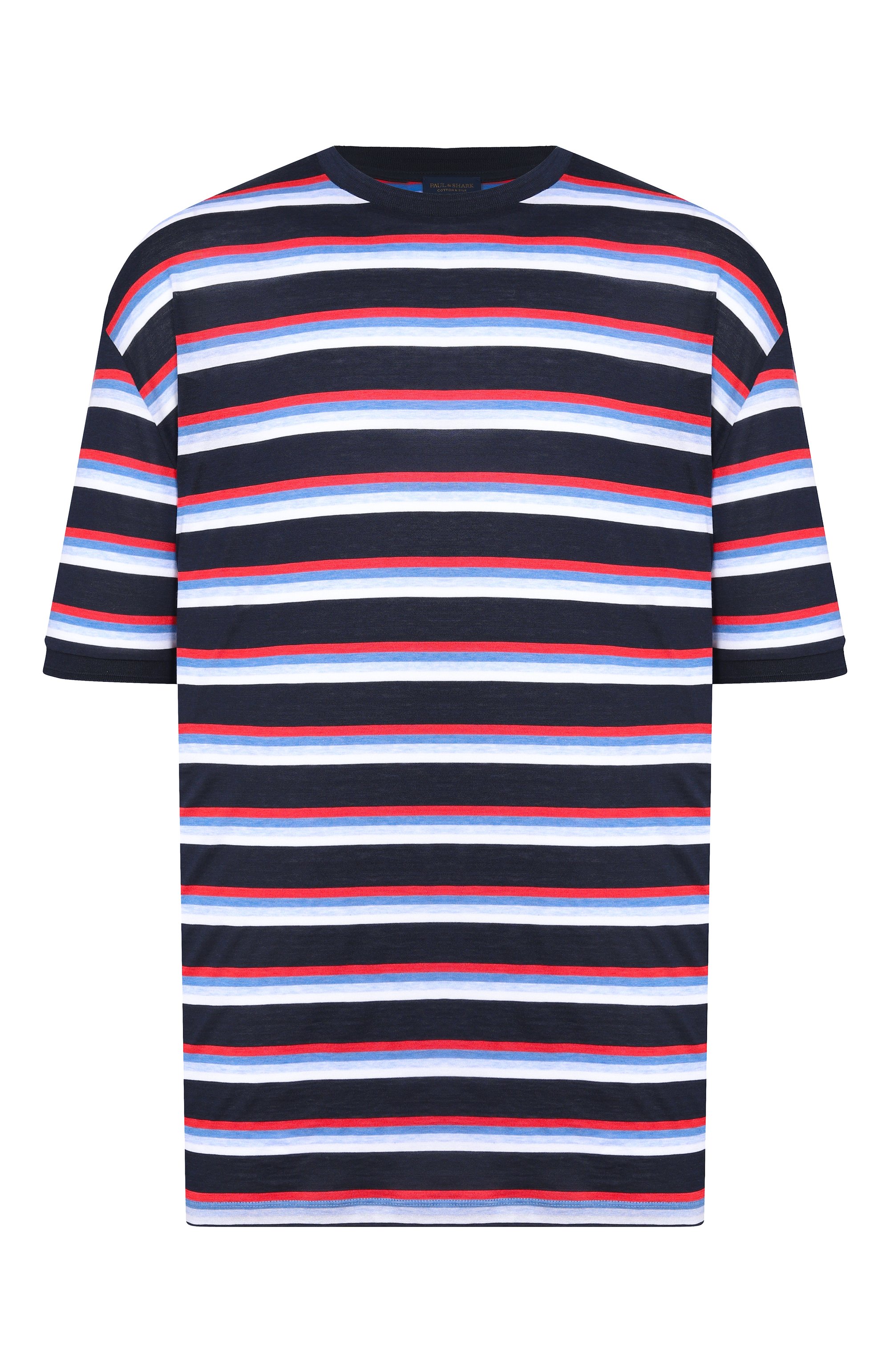 Футболка из хлопка и шелка PAUL&SHARK, арт. 25411058/3XL, фото 1