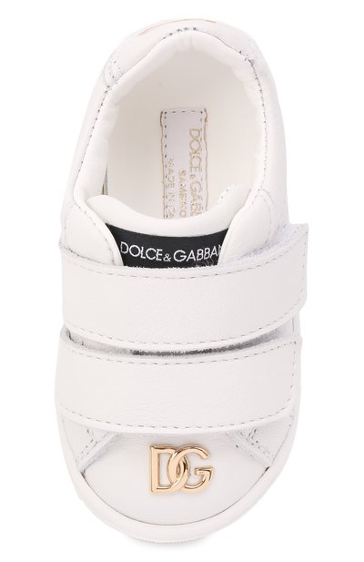 Кожаные кеды DOLCE & GABBANA, арт. DN0168/AY437, фото 4