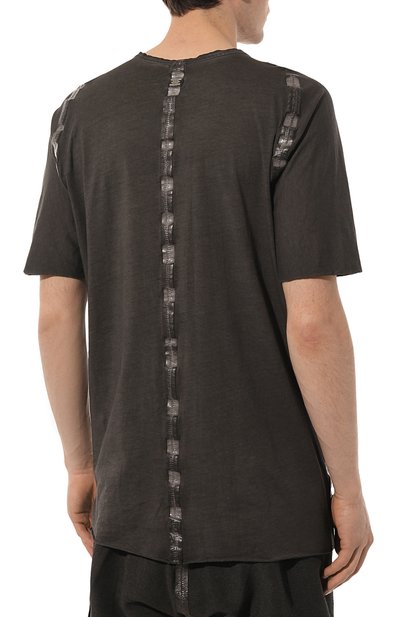 Хлопковая футболка ISAAC SELLAM, арт. BASIC T BANDE/J150, фото 4