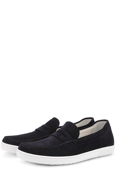 Замшевые мокасины GIORGIO ARMANI, арт. X2A311/XAT13, фото 1