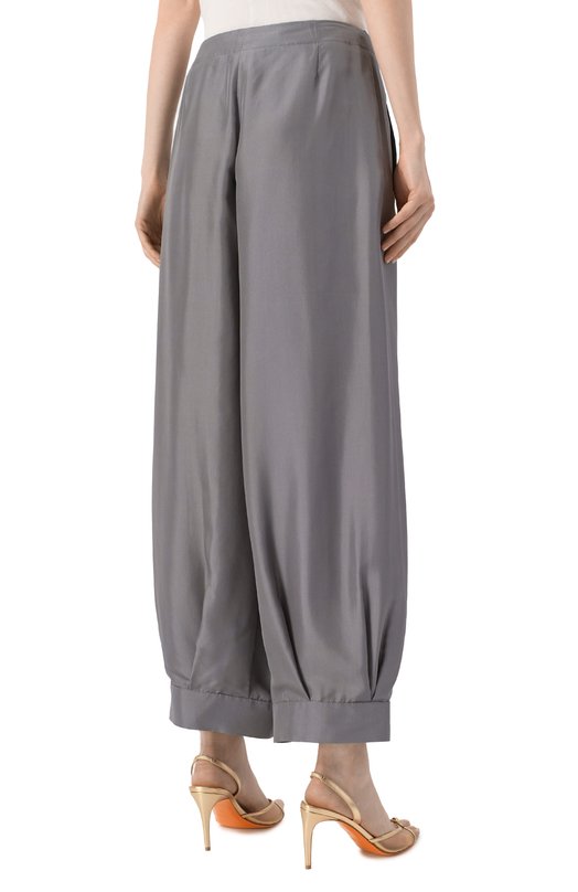 Атласные брюки Giorgio Armani GW000642/TE14164 Серый  GW000642/TE14164 Фото 4