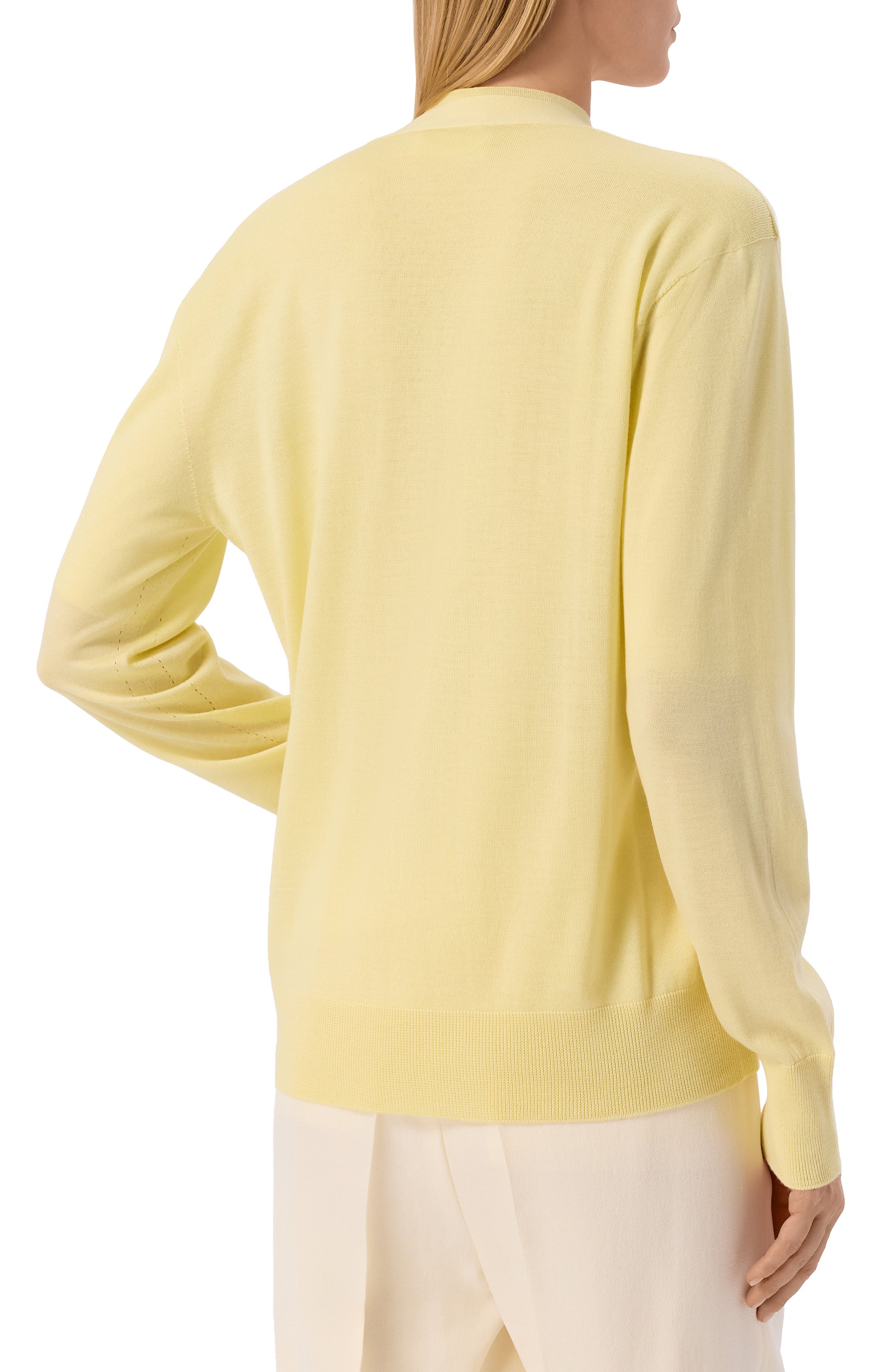 Кардиган из кашемира и шерсти JIL SANDER, арт. J01HP0001/J14501, фото 4