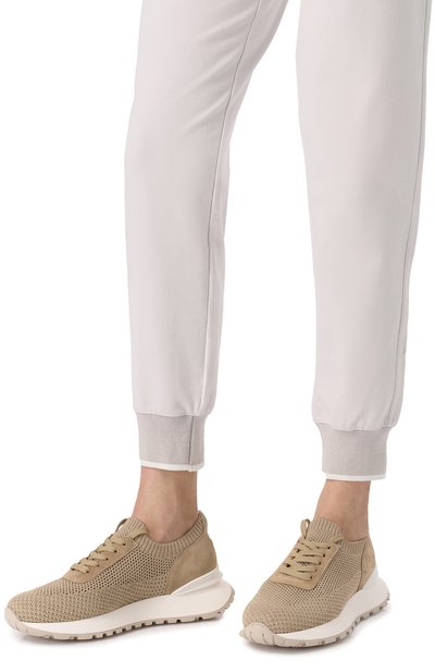 Текстильные кроссовки DOUCAL'S, арт. DD8765WHITPZ764S, фото 3