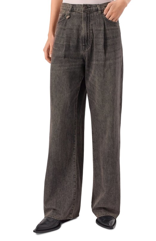 Джинсы Damon Pleated R13 R13W3147-019A Серый  R13W3147-019A Фото 3