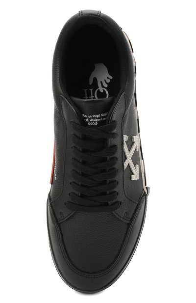 Кожаные кеды vulcanized OFF-WHITE, арт. 0MIA085E20LEA0011001, фото 5