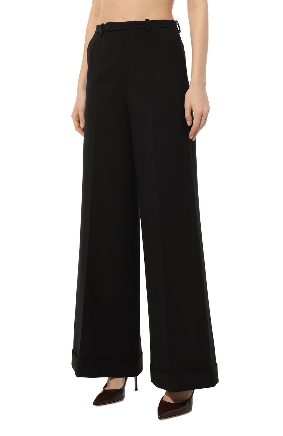 Шерстяные брюки GUCCI, арт. 721458/ZHW51, фото 3