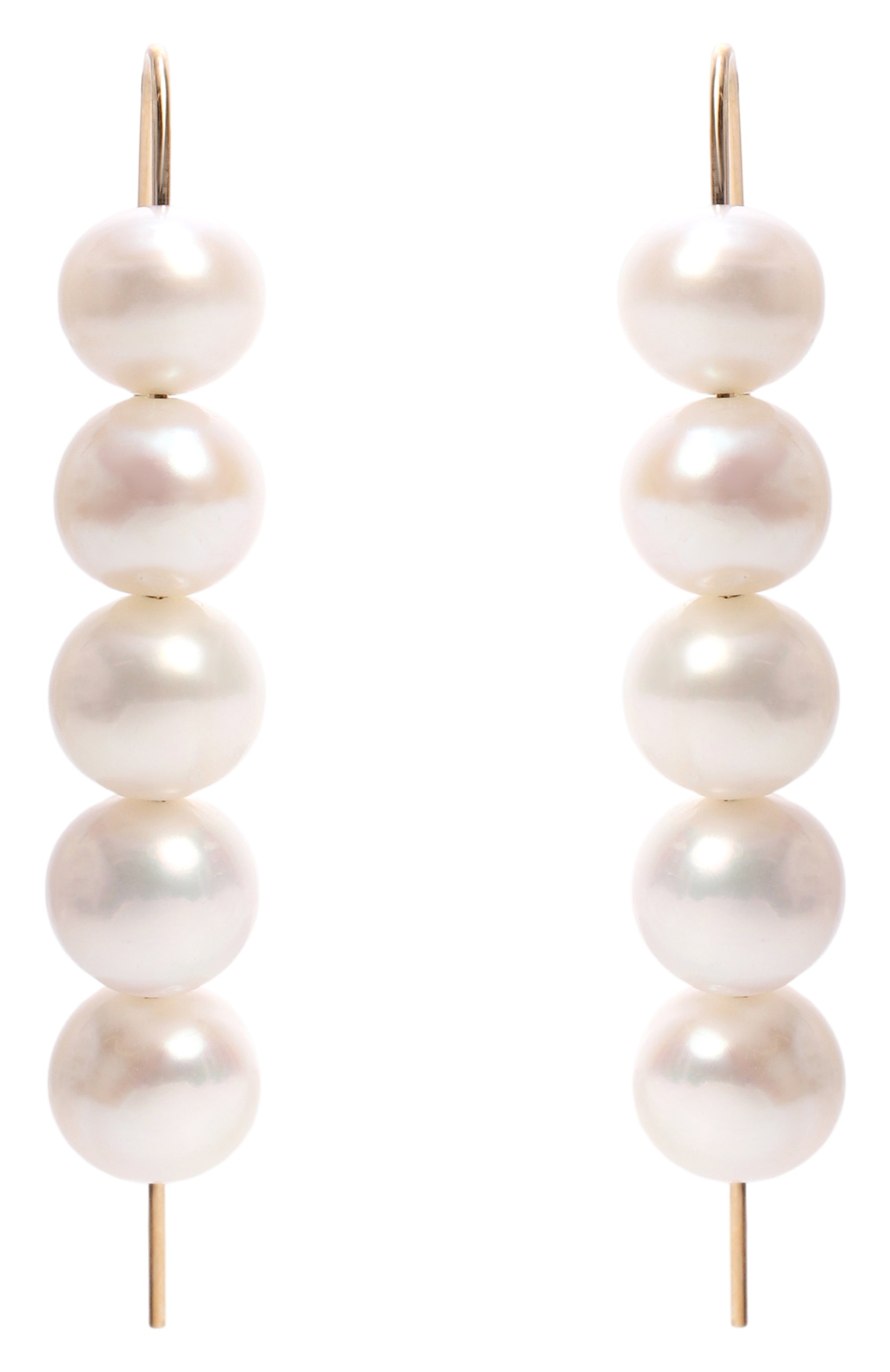 Серьги VIEN белого цвета по цене 24900 руб., арт. 26-409, фото 1 Серьги VIEN, арт. 26-409, фото 1