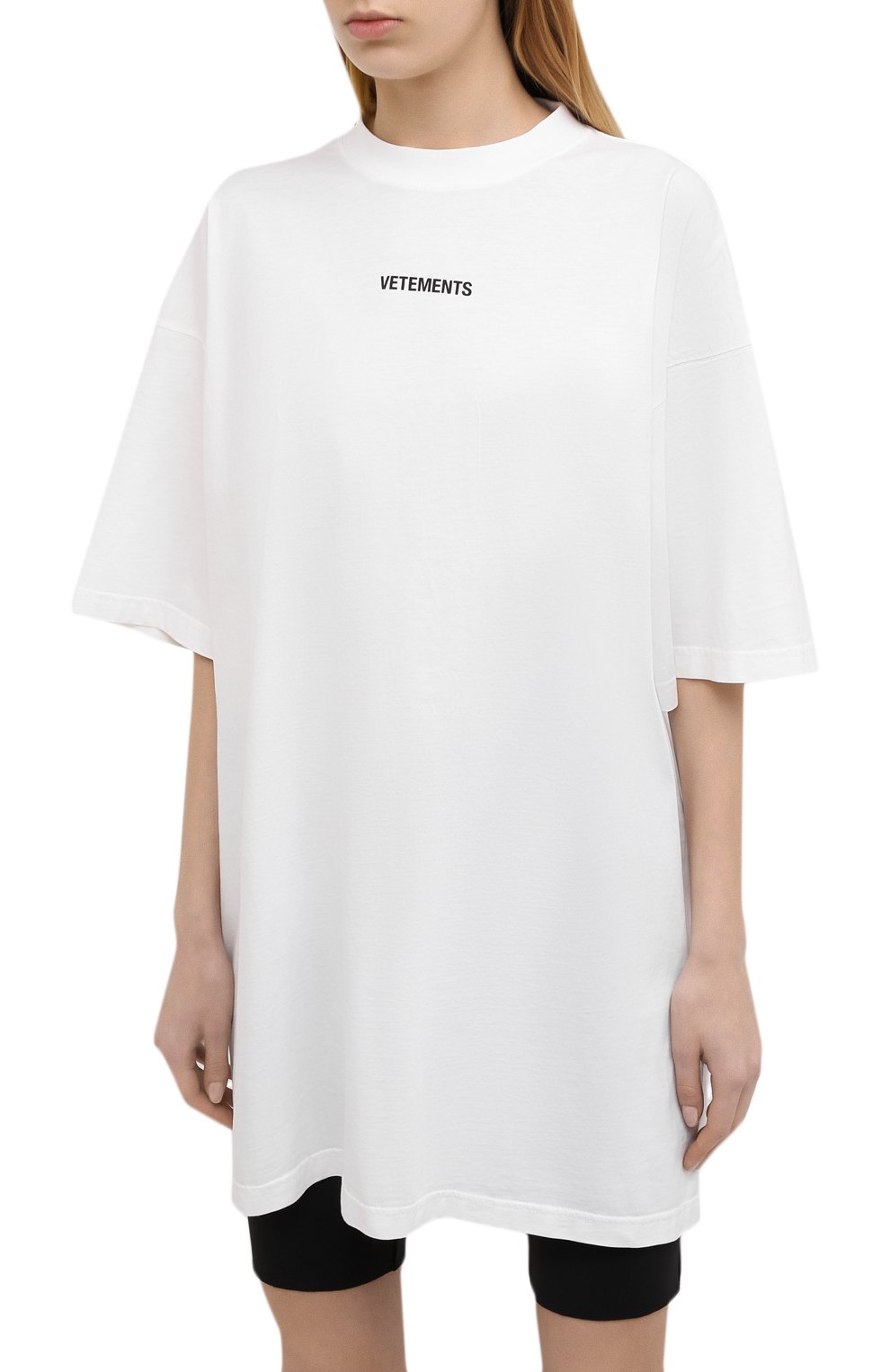 Хлопковая футболка VETEMENTS, арт. UE51TR540W 1600/W, фото 3