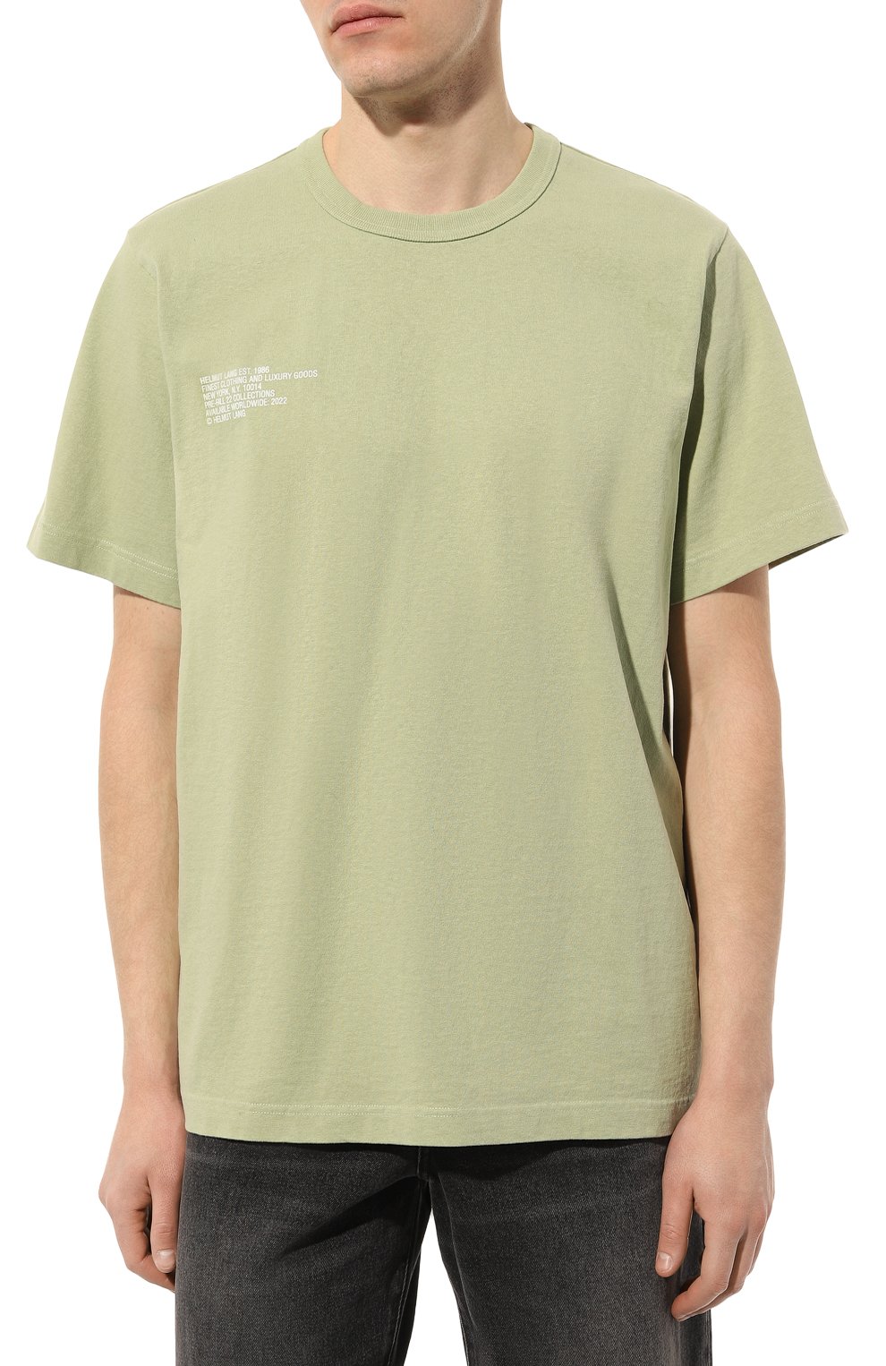 Хлопковая футболка HELMUT LANG, арт. M04HM512, фото 3