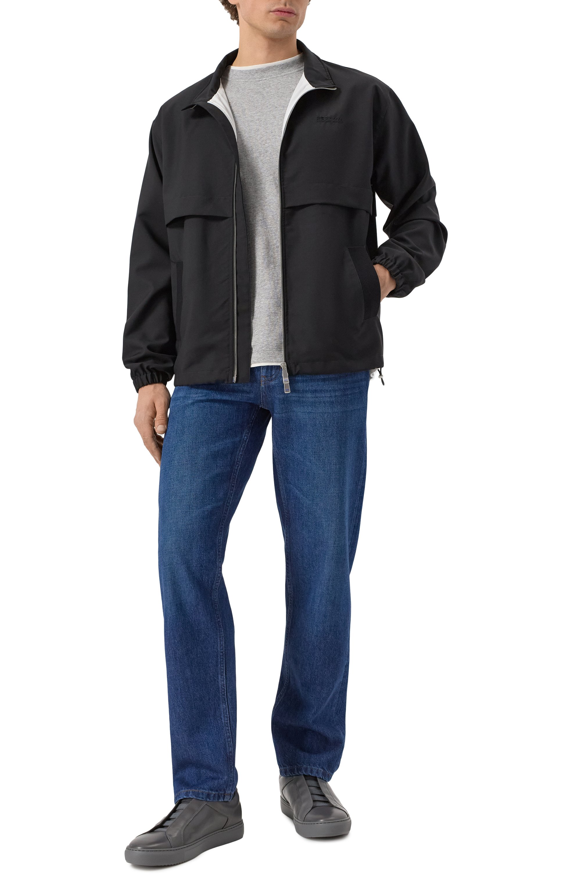 Шерстяная куртка KITON, арт. UGK093K0752F03, фото 2