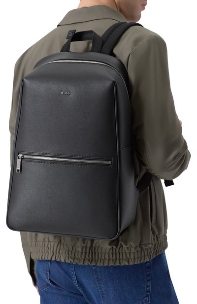 Рюкзак daxter BOSS черного цвета по цене 45950 руб., арт. 50558429, фото 2 Рюкзак daxter BOSS, арт. 50558429, фото 2