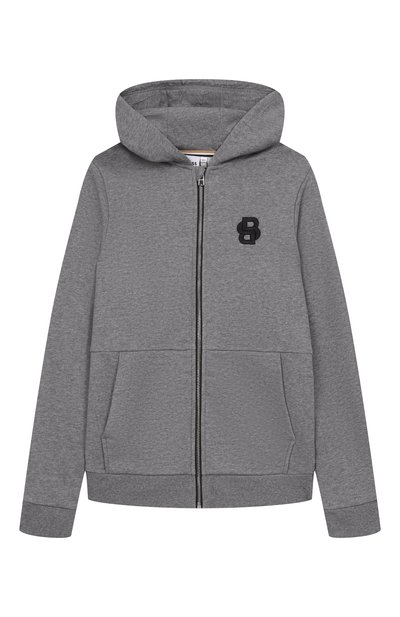 Хлопковая толстовка BOSS, арт. J52320