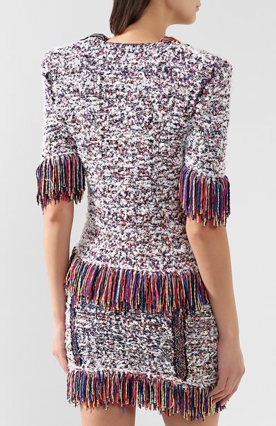 Жакет BALMAIN разноцветного цвета по цене 178500 руб., арт. TF17003/K013, фото 4 Жакет BALMAIN, арт. TF17003/K013, фото 4