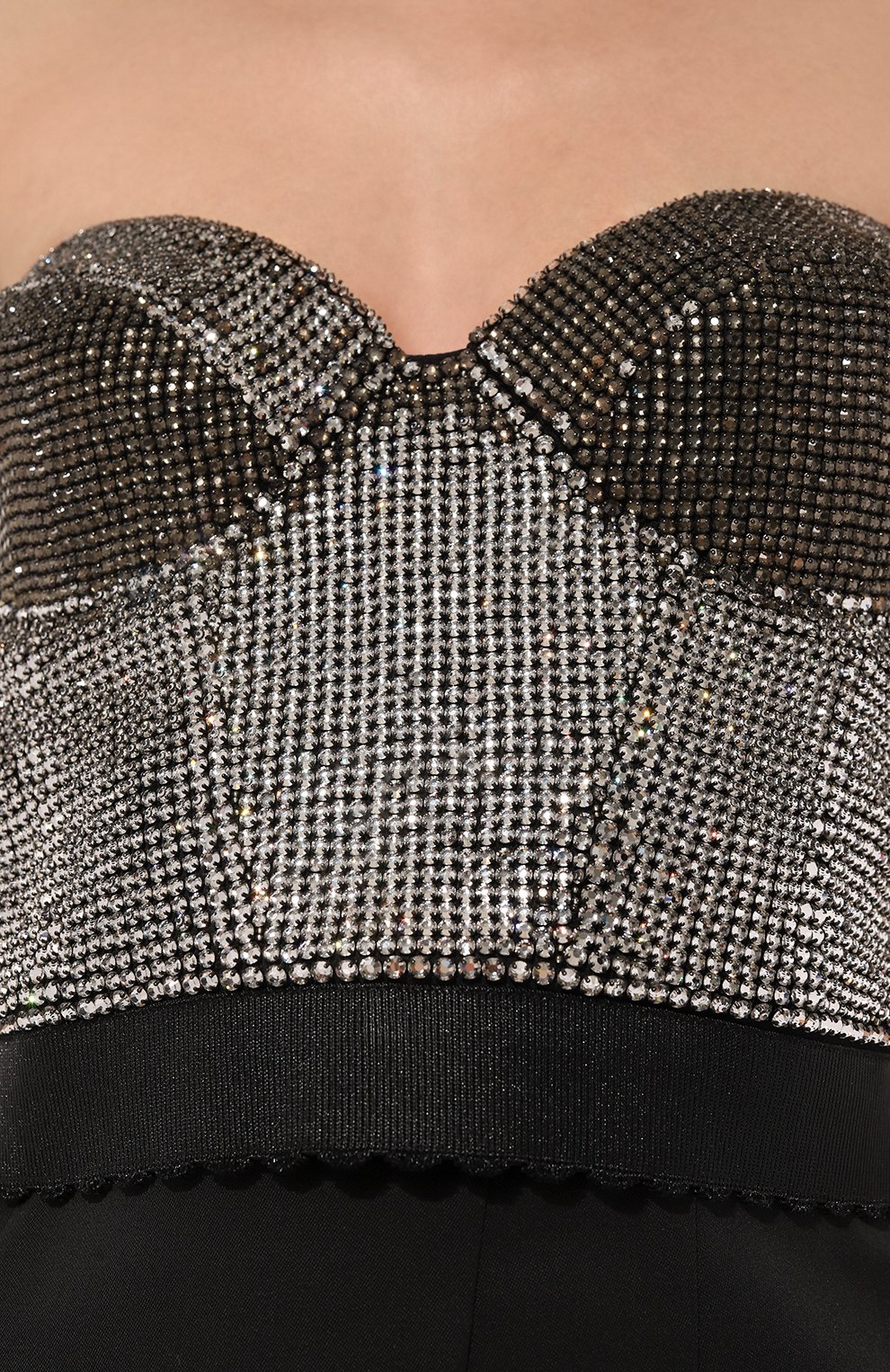 Топ-корсет с отделкой стразами GUCCI, арт. 680508 ZLK34, фото 5