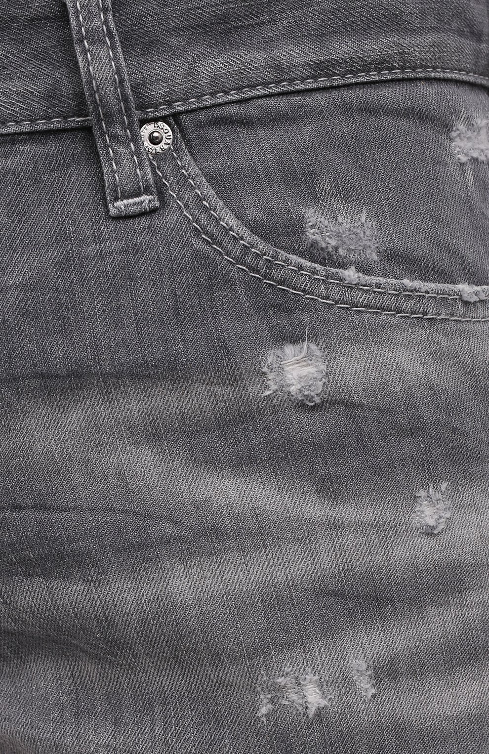 Джинсы DSQUARED2 серого цвета по цене 47000 руб., арт. S74LB0866/S30260, фото 5 Джинсы DSQUARED2, арт. S74LB0866/S30260, фото 5