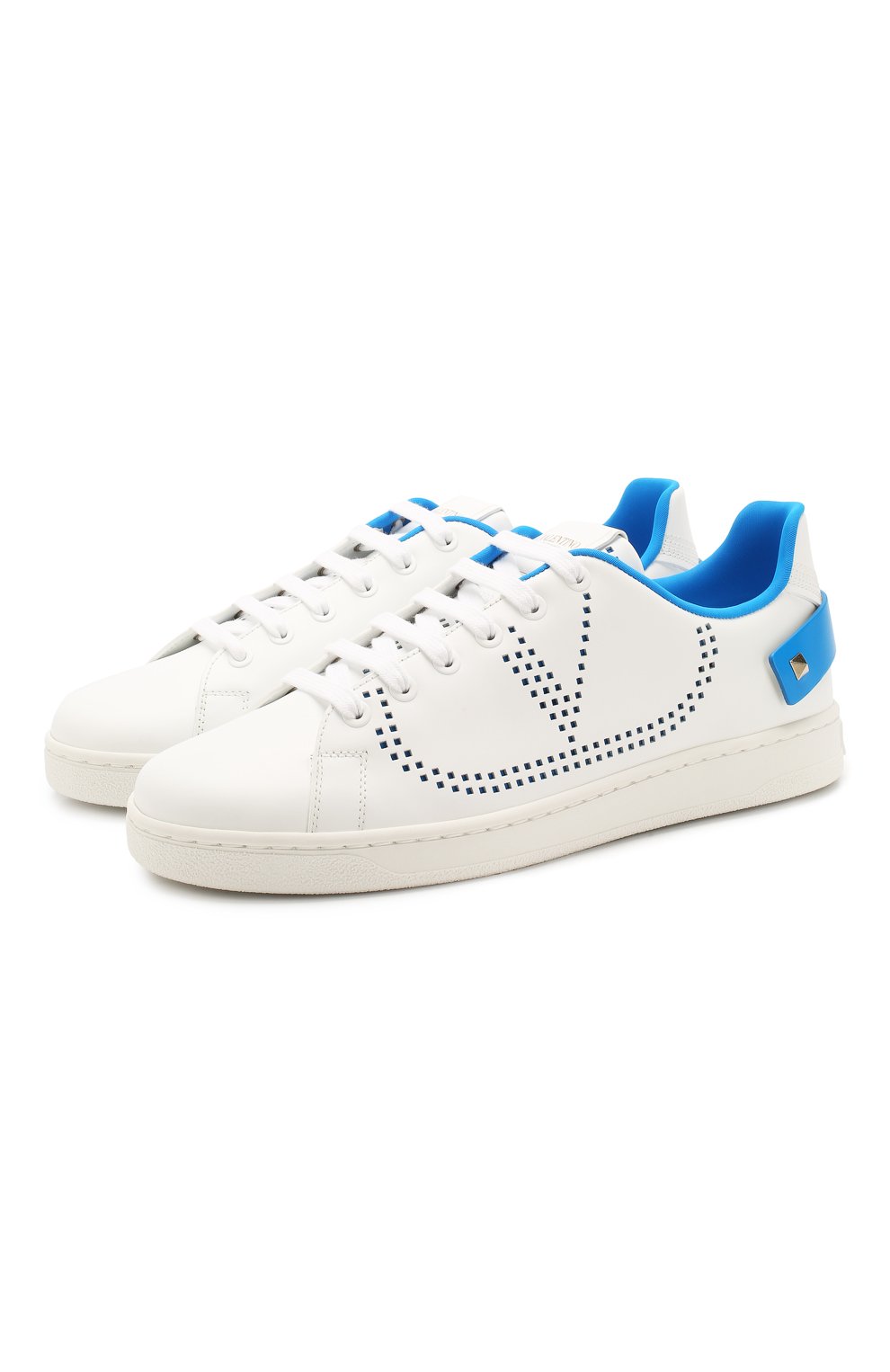 Кожаные кеды backnet VALENTINO, арт. TW0S0M20/MSS, фото 1