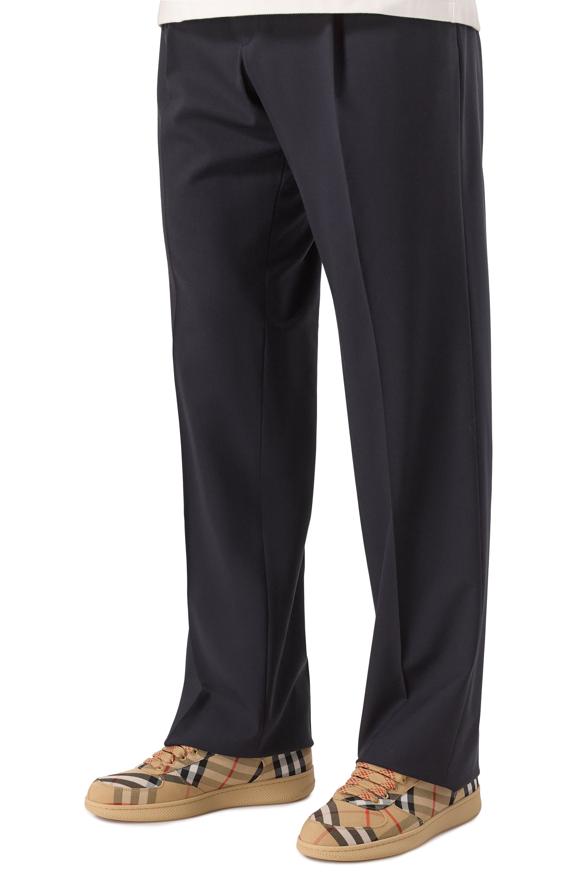 Текстильные кеды terrace BURBERRY, арт. 8095276, фото 3