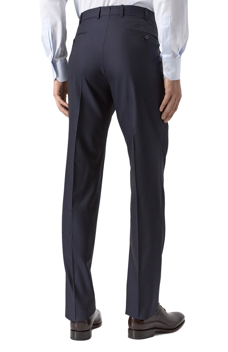 Мужской шерстяной костюм ZEGNA темно-синего цвета, арт. 221225/C22571 | Фото 7 (Материал внешний: Шерсть; Рукава: Длинные; Драгоценные камни: Проставлено; Материал сплава: Проставлено; Стили: Классический; Костюмы М: Однобортный)