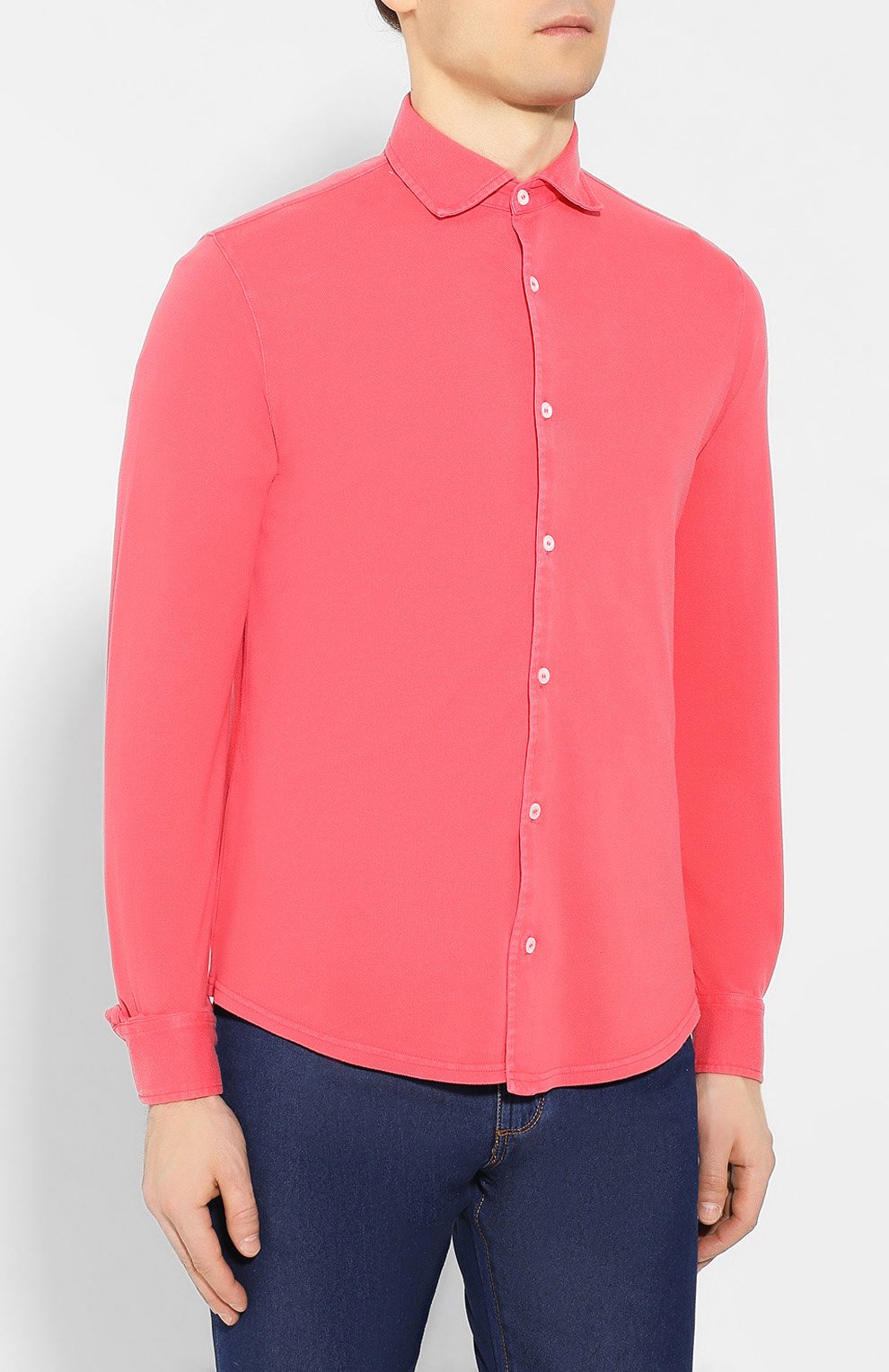 Хлопковая рубашка FEDELI, арт. 2UEF0101, фото 3