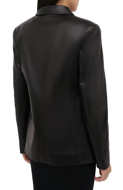 Кожаный жакет DROME, арт. DPD3079/D400, фото 5