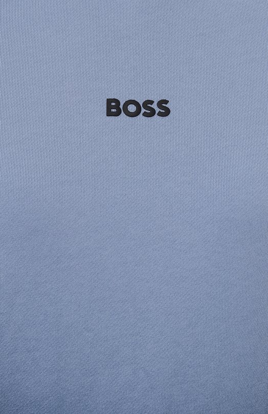Хлопковый свитшот BOSS Orange 5