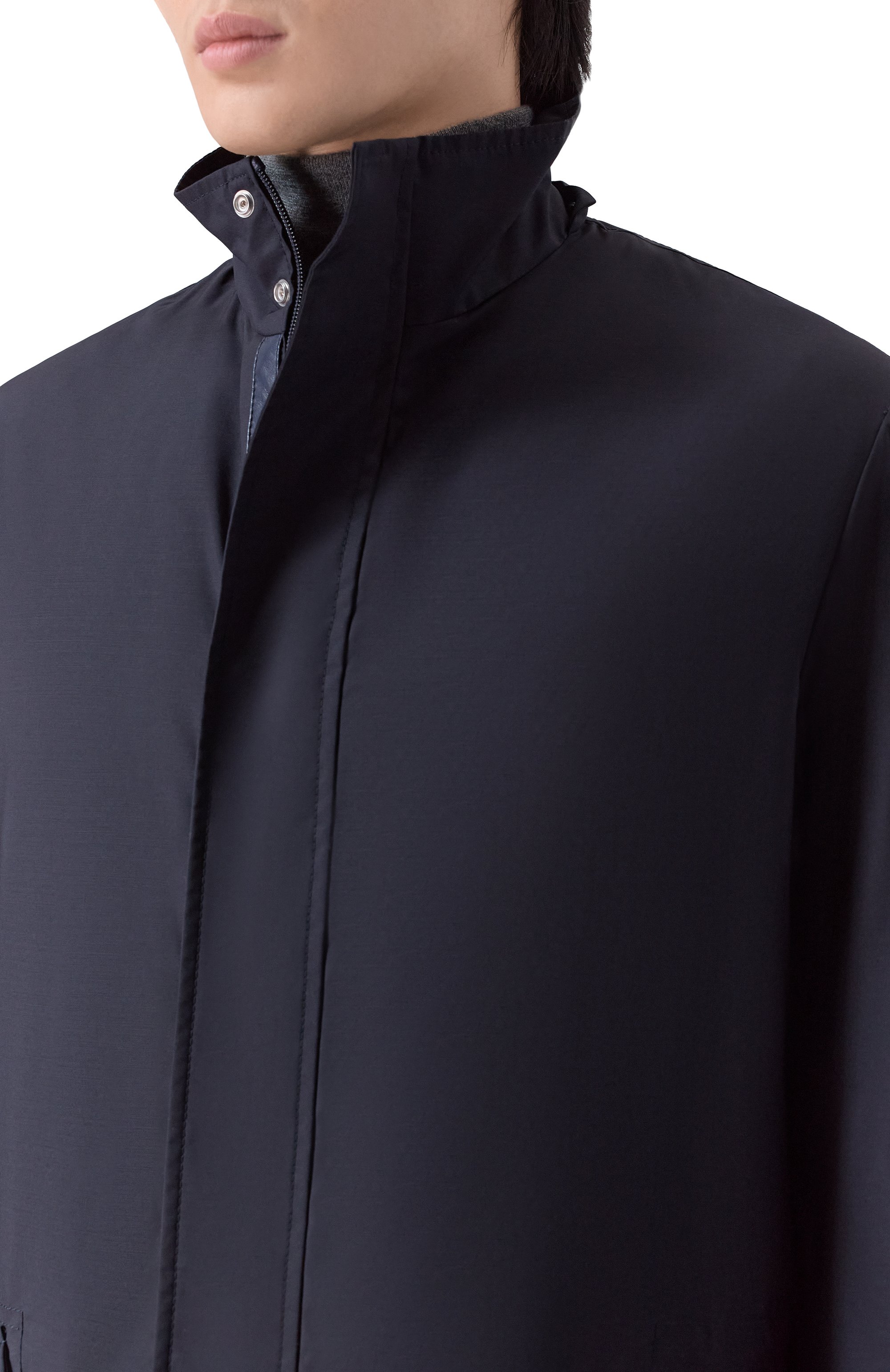 Плащ из шерсти и шелка ZILLI, арт. ASAL00M0256VREH00, фото 5