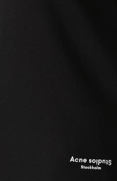 Хлопковая футболка ACNE STUDIOS, арт. AL0127, фото 5