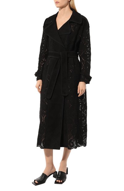 Тренч с кожаной отделкой MVST, арт. TDBPL-Y104, фото 3