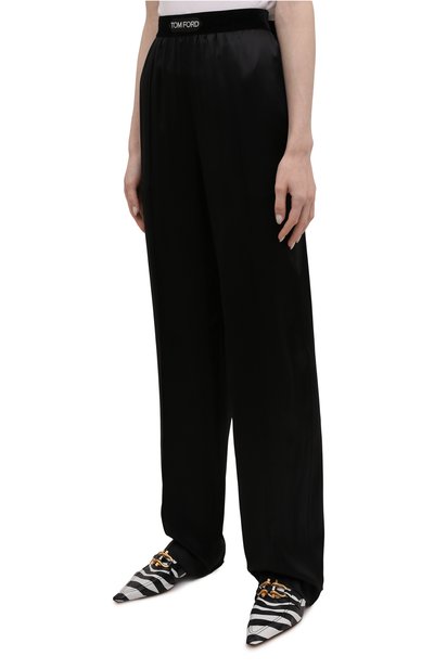 Шелковые брюки TOM FORD, арт. PAW397-FAX881, фото 3