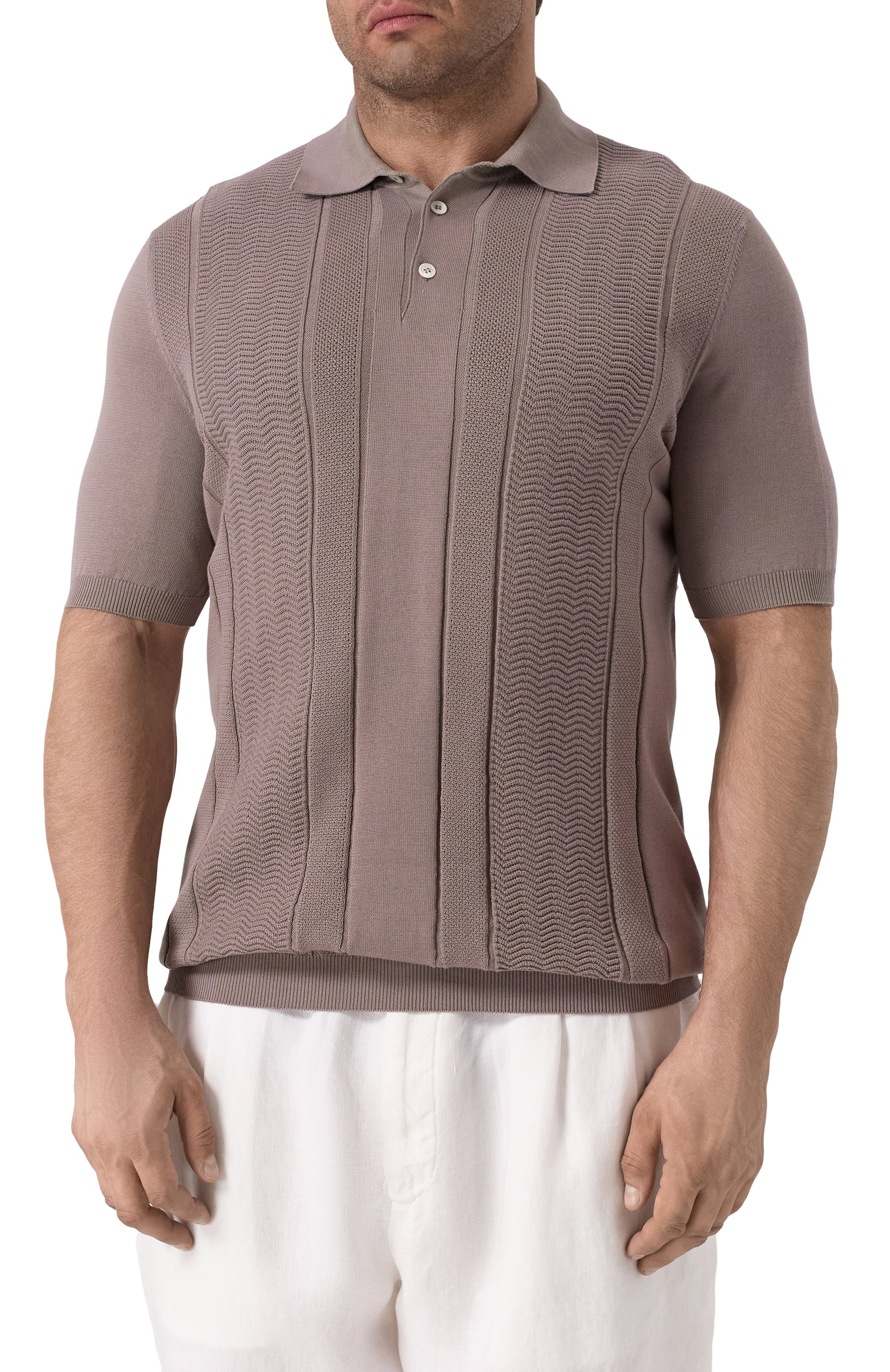 Хлопковое поло BRUNELLO CUCINELLI, арт. M29203305, фото 3