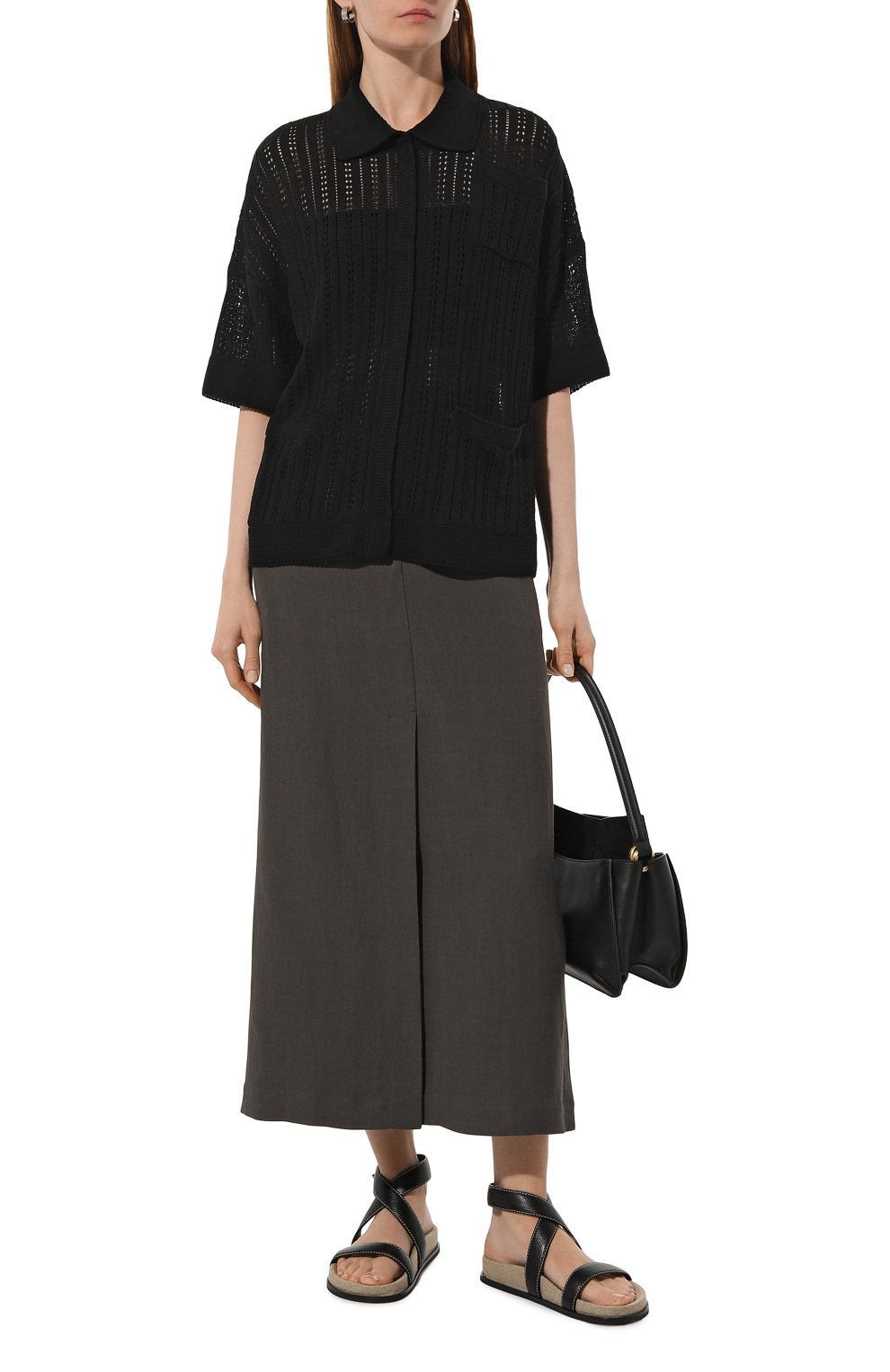 Кожаные сандалии TOTEME, арт. 242-WAS2047-LE0051, фото 2