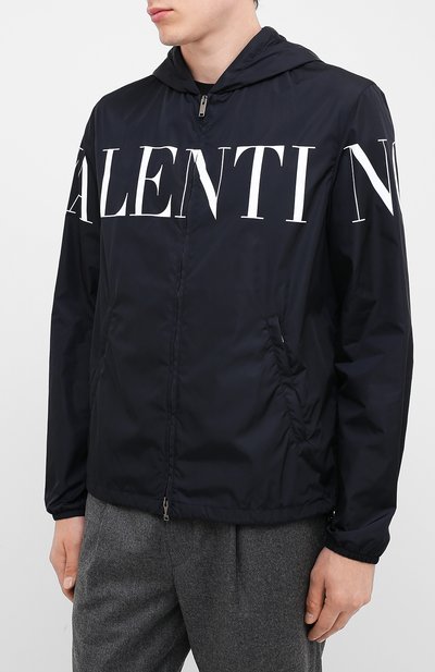 Куртка VALENTINO темно-синего цвета по цене 157500 руб., арт. UV3CI3555AT, фото 3 Куртка VALENTINO, арт. UV3CI3555AT, фото 3
