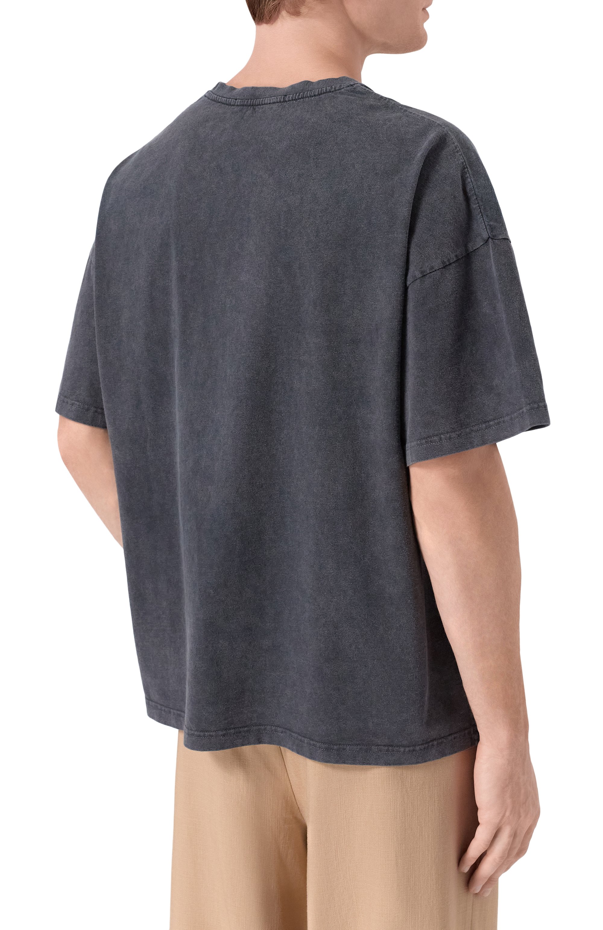 Хлопковая футболка MSGM, арт. 4040MM110SE/267091, фото 4