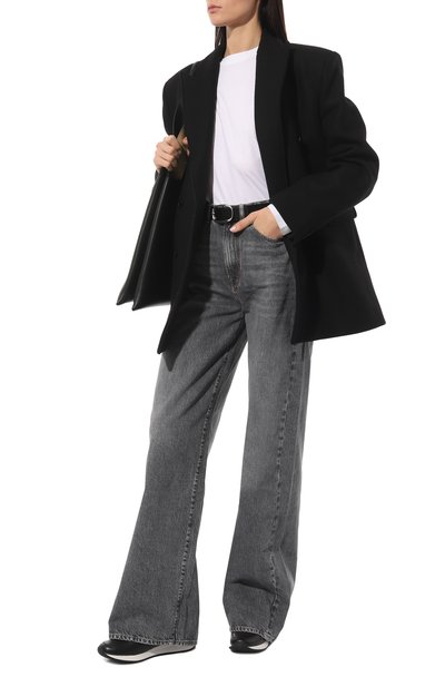 Кожаные кроссовки alison  MICHAEL MICHAEL KORS, арт. 43R5ALFP3L, фото 2