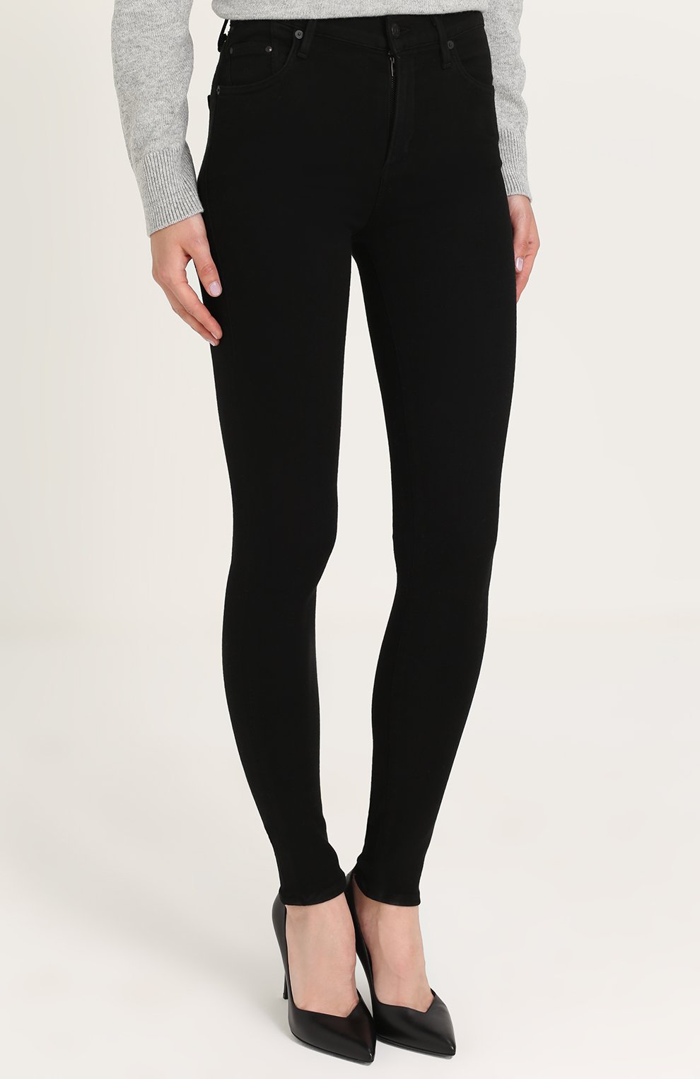 Однотонные джинсы-скинни CITIZENS OF HUMANITY, арт. 1416-688/1416C, фото 3