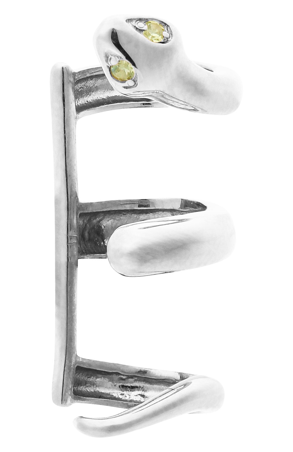 Кафф-полоз с демантоидом MOONKA, арт. dem-pc-r, фото 3