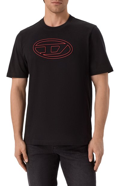 Хлопковая футболка DIESEL, арт. A17402/0NJBM, фото 3