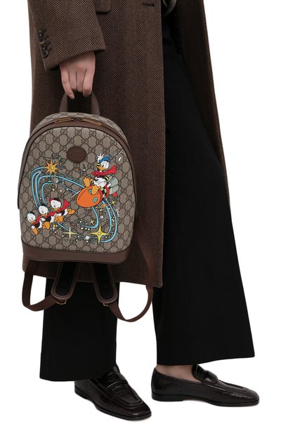 Рюкзак disney x gucci GUCCI бежевого цвета по цене 223200 руб., арт. 552884/2N2AT, фото 2 Рюкзак disney x gucci GUCCI, арт. 552884/2N2AT, фото 2