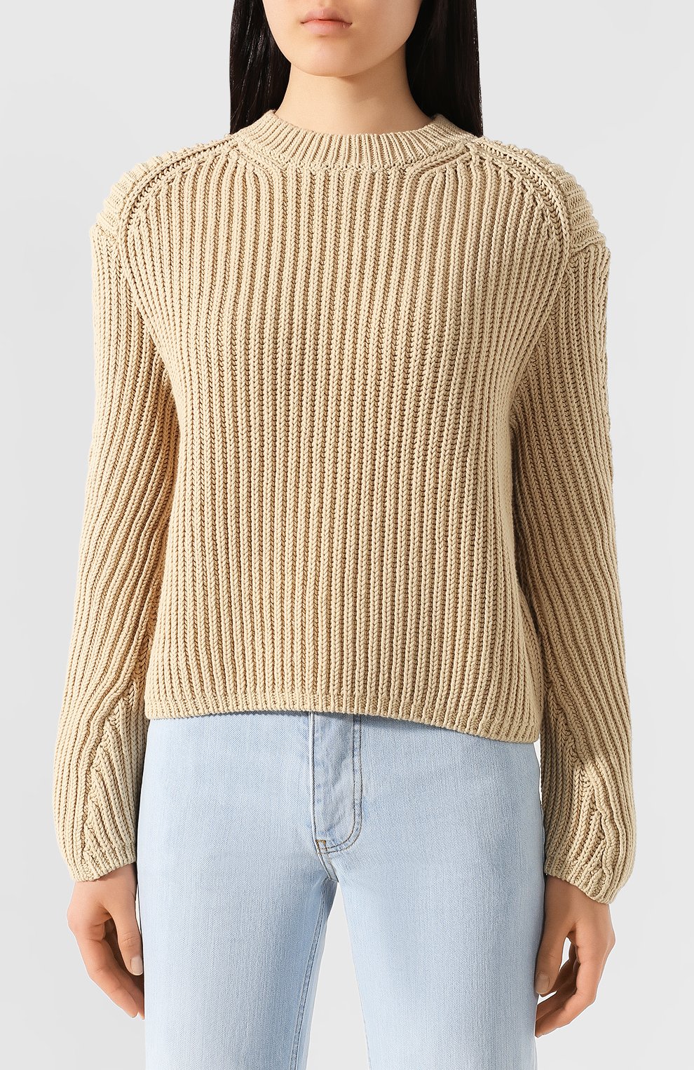 Хлопковый свитер ACNE STUDIOS, арт. A60128, фото 3