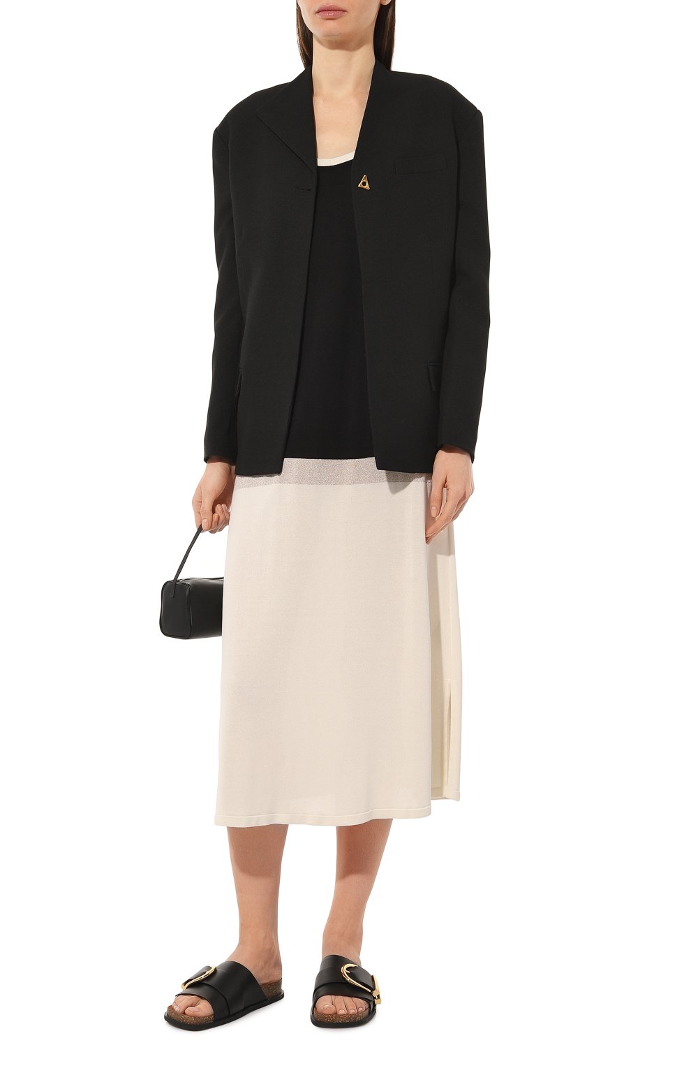 Платье из шерсти и вискозы FREEAGE, арт. S23.DR067.6079.900, фото 2