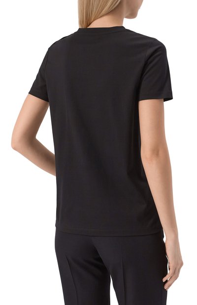 Хлопковая футболка BALMAIN, арт. BF1EF005/BB02, фото 4